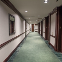 interior elevator lobby