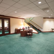 interior reception area